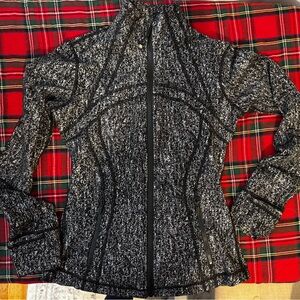 Women's Black and White Jacket